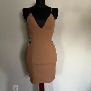 Rhinestone Mini Dress